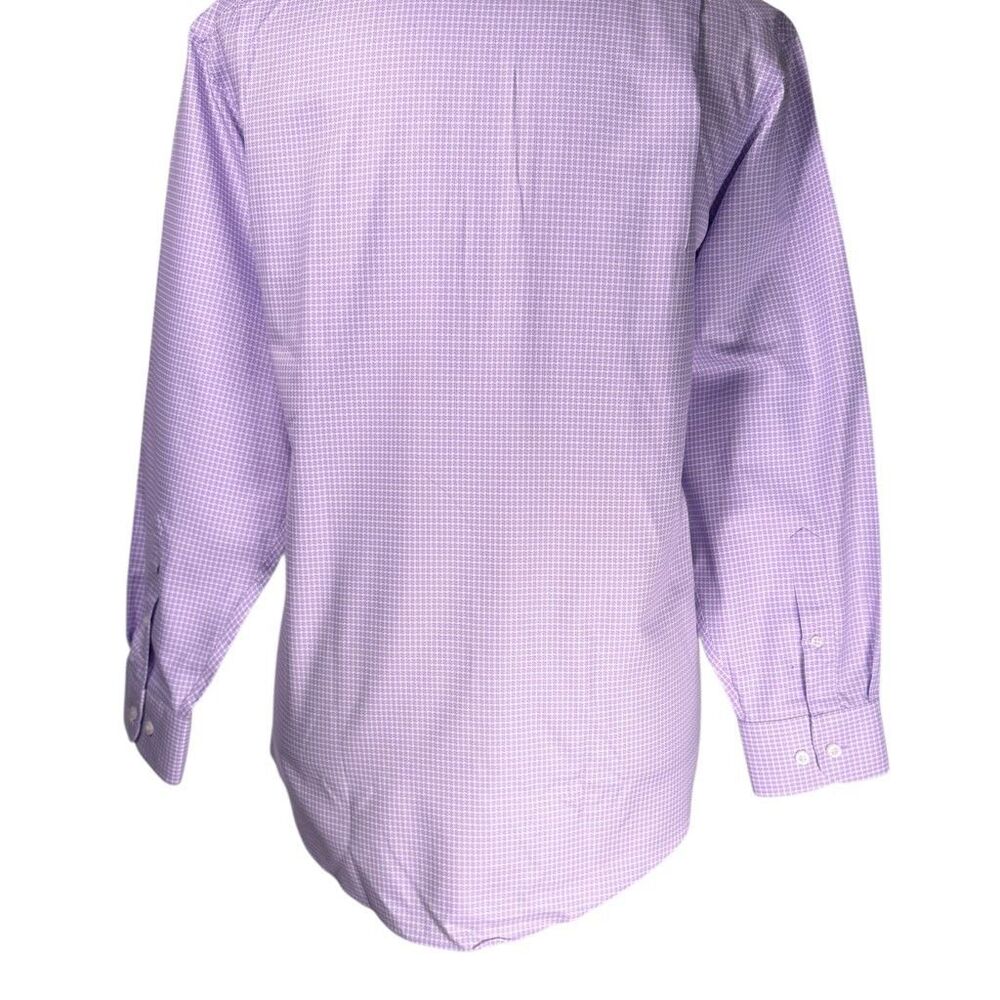 Jos. A. Bank Reserve Mens Dress Shirt 15.5 33 Purple Egyptian Cotton Non Iron - Picture 10 of 10